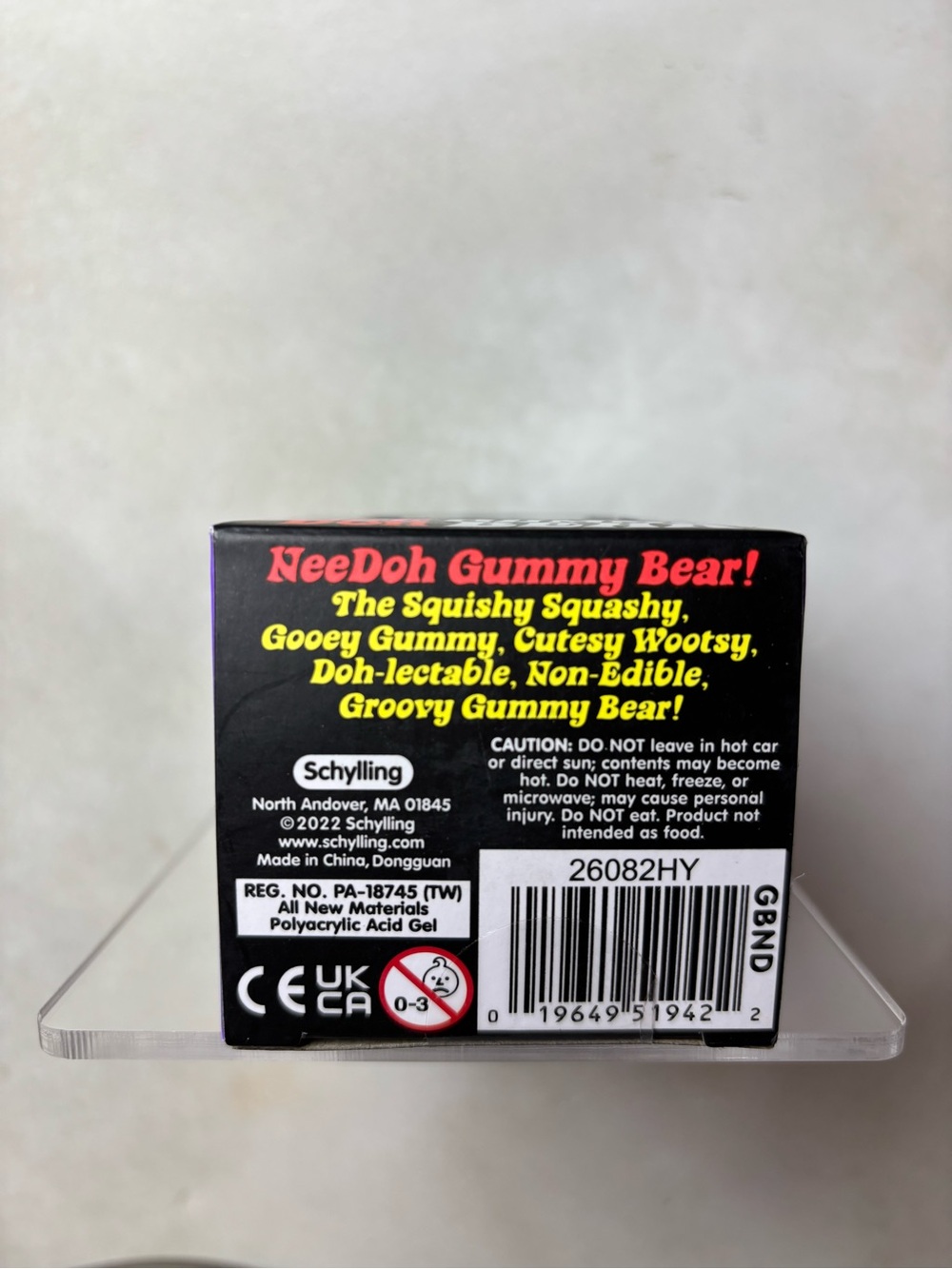 NeeDoh Gummy Bear - (Purple) - Picture 3 of 3